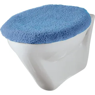 Erwin Müller WC-Deckelbezug WC-Deckelbezug "Korfu", mit Schnürung:, Uni blau