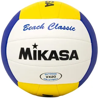 Mikasa Beach Classic Ball VX20, Unisex Volleyballs, White, 5 EU