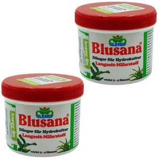 (65,80 EUR/l) Set 2 teilig Hydrokultur Blusana Lewatit HD50 Dünger 2x200 ml