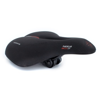 Wittkop Medicus Airflow Fahrradsattel Touren und City mit Memory Foam schwarz