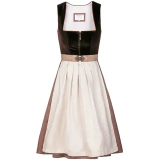 Edelnice Midi Dirndl Theresie Braun 48