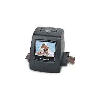 Digital Film Scanner, Eigenständiger Diascanner und Negativscanner Konvertiert Negative und Filmdias von 35mm, 126, 110, Super 8 und 8mm in JPEG-Bilder, 2,4" LCD-Display