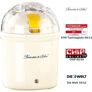 Rosenstein & Söhne Joghurtbereiter: Joghurt-Maker für 1 Liter frischen Joghurt