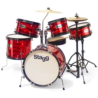 5-teiliges Junior Drumset mit Hardware, 8" / 10" / 10" / 12" / 16"