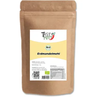 Tasty Pott Bio Erdmandelmehl 1Kg Gemahlene Erdmandeln Mehl Vegane Ernährung Fit