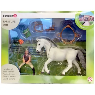 Schleich Horse Club Kavalier Auf Stute Pferd Lippizzaner 41433 Pferd Pferde