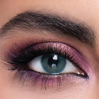 LA' BELLA farbige Kontaktlinsen MARINE (Dioptrien -0.00) – MILANO SERIE, stark deckende Monatslinsen für 3 Monate, Dunkle Grün-Blaue Farblinsen, perfekt für dunkle Augen