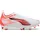 Puma 5 FG/AG Fußballschuhe 01 white/black/glowing red 35