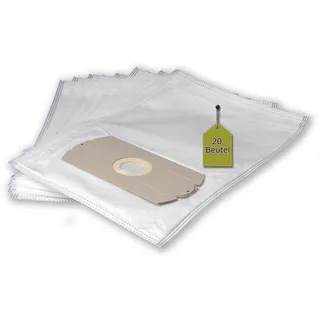 eVendix Staubsaugerbeutel 20 Staubsaugerbeutel passend für FAKIR IC 115, passend für FAKIR, 20 St., FAKIR IC 115