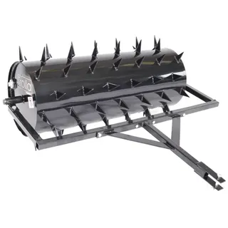 Trolla Aerofizierer 91 cm Anhänger für Rasentraktor Aerofizierer, Rasenwalze zum Anhängen