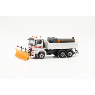 HERPA MAN TGS NN Kipper mit Streuaufbau 3a STRABAG/Winterdienst (317085)