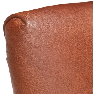 vidaXL Esszimmerstuhl Leder braun 4er Set