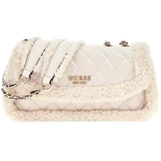 GUESS Umhängetasche Cristi Convertible Crossbody Flap Bag Bone