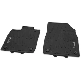 Volkswagen 10B06150282V Gummi Fußmatten Premium Allwettermatten 2X Gummimatten vorn, mit ID.3 Schriftzug