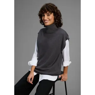 LAURA SCOTT Pullunder grau 36/38