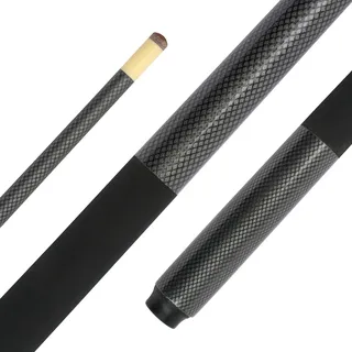 Bison Billard-Queue "Graphite", Core I, Grau