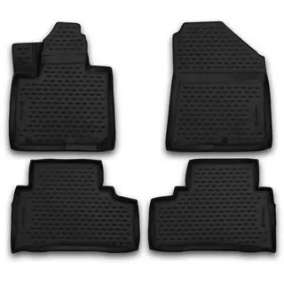 lement Element Passgenaue Premium Antirutsch Gummi Fußmatten, | KIA Sorento