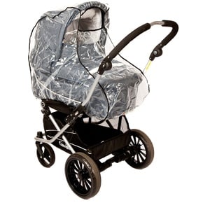 AltaBeBe AL1403 Regenhaube für alle Kinderwagen, transparent