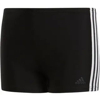 adidas 3-Streifen Boxer-Badehose Jungen Badehose, schwarz - 92