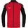 Polyesterjacke Herren rot/schwarz M