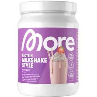 MORE Nutrition More Protein Milkshake Style Strawberry Pulver 360 g