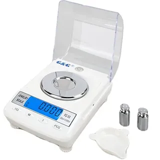 G&G 50g/0,001g FC50 + Kalibriergewicht Feinwaage Juwelierwaage Präzisonswaage Goldwaage