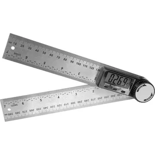 Brüder Mannesmann Werkzeuge Digitaler Winkelmesser 200 x 200 mm 360 °