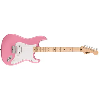 Squier Stratocaster HT H MN Flash Pink - E-Gitarre