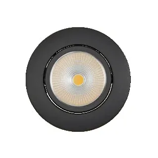 Nobile 5068 ECO Flat 8W schwarz-matt 3000K