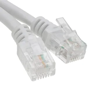 kenable ADSL 2 + Hoch Geschwindigkeit Breitband Modem Kabel RJ11 Zum RJ11 5 m Weiß [5 Meter/5m]