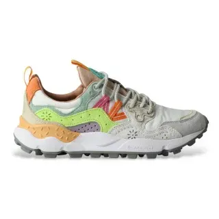 Flower Mountain für Damen. 2017817 Turnschuhe Yamano 3 mehrfarbig (37), Wohnung, Wildleder, Schnürsenkel, Lässig