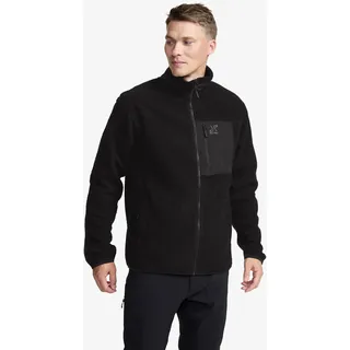 High Pile Fleece Jacket Herren Black, Größe:L - Herren > Oberteile > Fleece & Midlayers - Schwarz