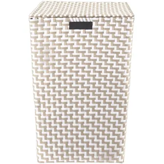 KLEINE WOLKE Wäschebox Double Laundry Box, Natur, 35x55 cm