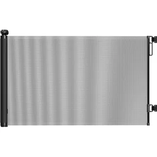 Carlo Milano Ausziehbares Treppenschutzgitter, 13 - 180 cm, 85 cm hoch, schwarz