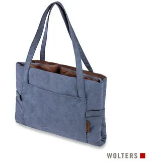 Wolters Tierdecke Easy Travel Reisebett in Taschenform blau