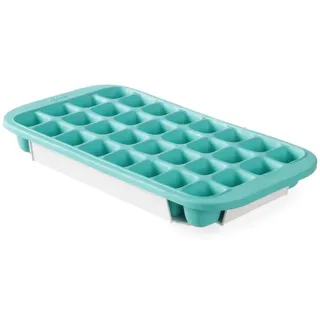 HENDI Eiswürfelform, für 32 Eiswürfel, aus Weichgummi mit Halter, 335x180mm