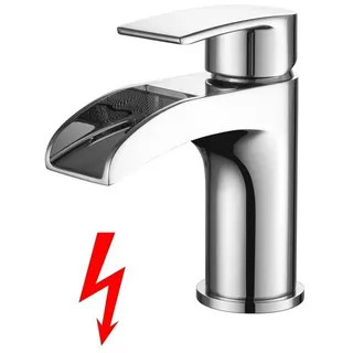 Tuganna Wasserfall Einhandmischer Chrom