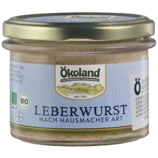 Ökoland Leberwurst nach Hausmacher Art bio