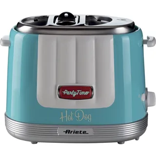 Ariete 206 Hot Dog Maker Party Time, blau",