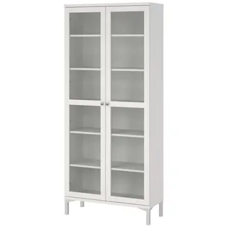 INOSIGN Vitrine Roma 89 x 36,3 x 202,8 cm Weiß