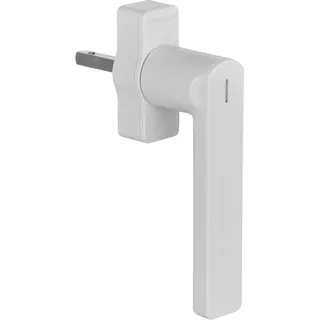 SIEGENIA Smarter Fenstergriff Gen. 2 signalweiß - Matter kompatibel zur Einbindung in Smart Home Netzwerke mit Statusüberwachung, zentrale Ver- & Entriegelung per Fernzugriff, Smarter Montageassistent