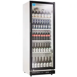 GGG - Flaschenkühlschrank, 347 Liter, schwarz, 620x635x1732 mm,