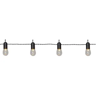 StarTrading LED Lichterkette 4,5 m Transparent Warmweiß