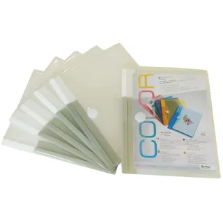 djois Dokumententasche A5 Transparent 6 St.