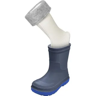 Playshoes Fleece-Stiefel-Socke 3 Paare Weiß 23