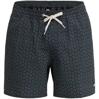 QUIKSILVER Boardshorts QUIKSILVER "Stretch Printed Volley 16", Herren, Gr. XS, schwarz mini mayhem, Obermaterial: 92% Microfaser, 8% Elasthan;, Hosen