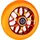Spy7 Stunt-Scooter 110mm Orange/Pu Orange Orange
