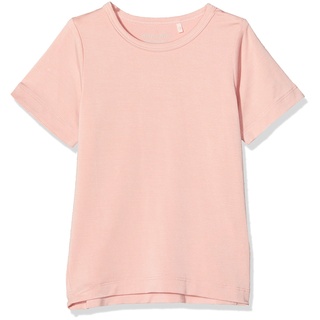 MINYMO Mädchen Kurzarm-Bluse in angenehmer Qualität T-Shirt, Rosa (Misty Rose 524), (Herstellergröße:104) - 104