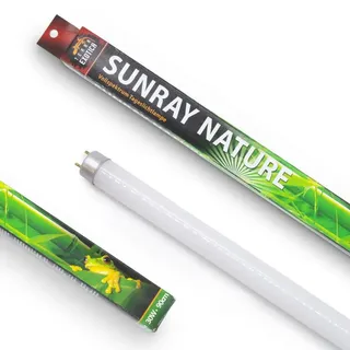 Sunray Nature 30 Watt / 90 cm - T8 Vollsprektrum Tageslicht-Leuchtstoffröhre für natürliche Terrarienbeleuchtung