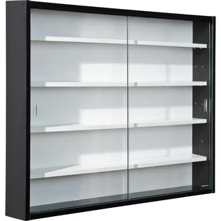 Interlink Vitrine Buffetschrank Collecty Schwarz/Weiß
